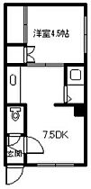 コーポサロマ 201 ｜ 北海道旭川市永山三条16丁目2-9（賃貸マンション1DK・2階・25.92㎡） その2