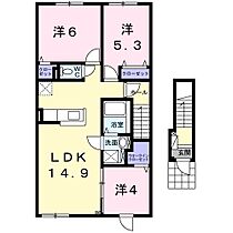 ラピス・ラズリIV 201 ｜ 北海道留萌市五十嵐町2丁目4-27（賃貸アパート3LDK・2階・66.85㎡） その2