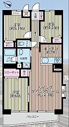 ライオンズマンション海老名小園 3LDKの間取図画像