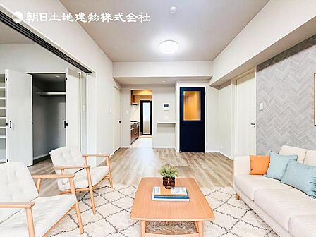 【LDK】大切なご家族が集まるからこそLDKはこだわりたい!休日はおひさまの光をたっぷりと取りこめるリビングでゆったりと過ごしませんか?※家具はCG合成の為付属しません。
