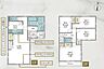 間取り：【2号棟：間取り図】
