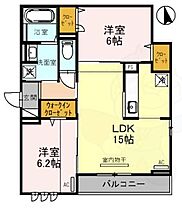 マハナ  ｜ 兵庫県尼崎市七松町１丁目18番22号（賃貸アパート2LDK・3階・61.05㎡） その2