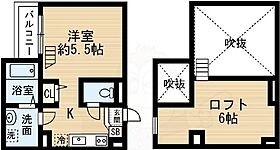 ほっとスマイル  ｜ 兵庫県尼崎市東七松町２丁目2番1号（賃貸アパート1R・2階・21.21㎡） その2