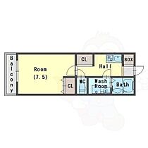 アズール尼崎 201 ｜ 兵庫県尼崎市道意町３丁目（賃貸アパート1K・2階・27.30㎡） その2