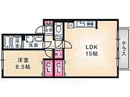 アパートメントff A棟 1階/-