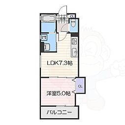 クリエオーレ猪名寺 2階