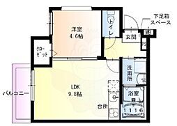 阪神なんば線 大物駅 徒歩3分 3階/-
