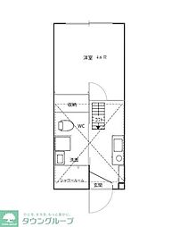 間取図画像 ワンルーム