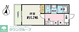 間取図画像 1K