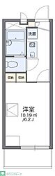 レオパレスMLハロープラザ 1Kの間取図画像