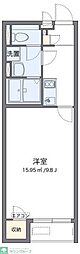 クレイノヴァンベール 1Kの間取図画像