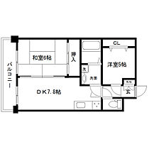 奥江ビルガーデングレース  ｜ 宮城県仙台市若林区荒町（賃貸マンション2LDK・4階・47.60㎡） その2