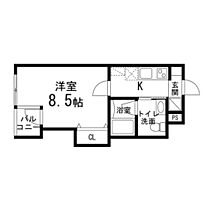 ゾンネモント子平町 215 ｜ 宮城県仙台市青葉区子平町（賃貸マンション1K・2階・28.27㎡） その2