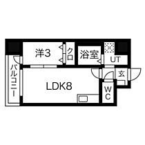 サンライズ支倉町  ｜ 宮城県仙台市青葉区支倉町（賃貸マンション1LDK・9階・33.33㎡） その2