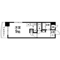 ロイヤルパーク五橋 401 ｜ 宮城県仙台市青葉区五橋1丁目（賃貸マンション1R・4階・24.51㎡） その2