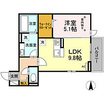 クワッド宮町  ｜ 宮城県仙台市青葉区宮町4丁目（賃貸アパート1LDK・3階・41.39㎡） その2