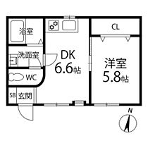 シャインコート宮町  ｜ 宮城県仙台市青葉区宮町5丁目（賃貸アパート1DK・1階・28.98㎡） その2