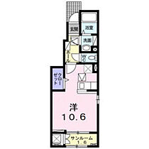 フロイデ  ｜ 宮城県仙台市太白区郡山（賃貸アパート1R・1階・32.23㎡） その2