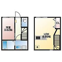 イニシアティブ原ノ町  ｜ 宮城県仙台市宮城野区五輪2丁目（賃貸アパート1LDK・2階・35.90㎡） その2