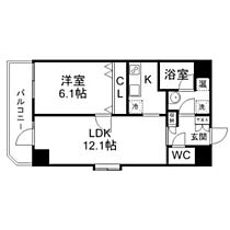 しゃとれ・にぱろく  ｜ 宮城県仙台市太白区鹿野1丁目（賃貸マンション1LDK・5階・42.50㎡） その2