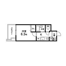 ヴィレッタ壱番町 0203 ｜ 宮城県仙台市青葉区一番町1丁目（賃貸マンション1K・2階・21.58㎡） その2