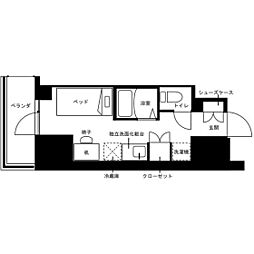 間取図画像 ワンルーム