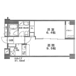 M's上杉5丁目 1LDKの間取図画像