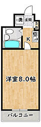 メイウール姫里 1Kの間取図画像