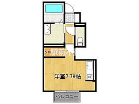 D-room夢　1号棟 106 ｜ 佐賀県佐賀市本庄町大字本庄248-76（賃貸アパート1R・1階・23.03㎡） その2