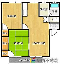 サンラメールA棟 102 ｜ 佐賀県佐賀市久保田町大字久保田1652-1（賃貸アパート2LDK・1階・51.34㎡） その2