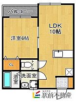 パーチェ・みやき 102 ｜ 佐賀県三養基郡みやき町白壁2253-1（賃貸アパート1LDK・1階・35.57㎡） その2