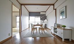 唐人パルビル 204 2階1LDKのリビング/ダイニング