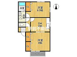 ベルメゾン高木瀬 2階/201