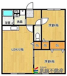 エヴァーグリーン神埼　壱番館 1階