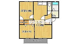 ウィズF B棟 2階