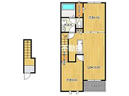 アクアルーチェ久保泉II 2階