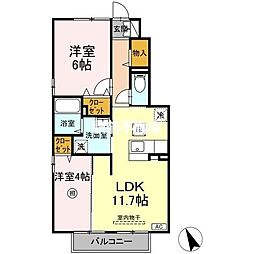 クレール吉野 1階