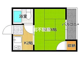 コーポカトー多布施 2階/202