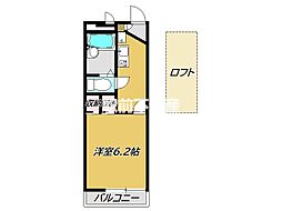 レオパレスメルベーユII 1階