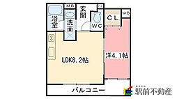 ビュークレスト佐賀駅前 6階/605