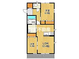 コンフォール田代 D 2階/201