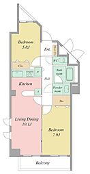 佐鳴湖パークタウンサウス 2階/204