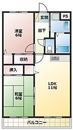 ボヌール上西III 3階