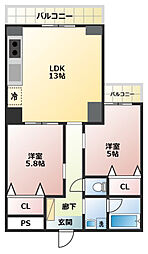 サザンストリート 4階/403