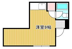 フェンリル北寺島 ワンルームの間取図画像