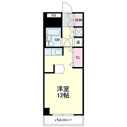 メゾン・住吉 ワンルームの間取図画像