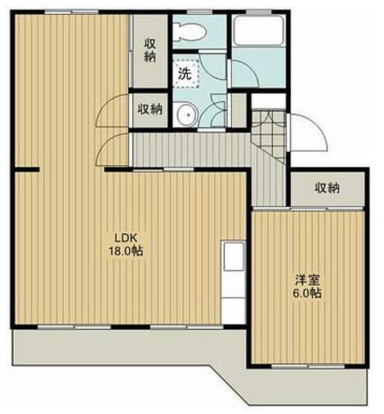 第3田畑ハイツ 102｜静岡県浜松市中央区曳馬３丁目(賃貸マンション1LDK・1階・54.55㎡)の写真 その2