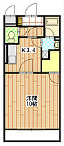 メゾーネ・オーブ 107 ｜ 静岡県浜松市中央区船越町（賃貸マンション1K・1階・34.04㎡） その2