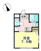 リバティーベル 101 ｜ 静岡県浜松市中央区鴨江町（賃貸アパート1K・2階・24.22㎡） その2