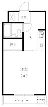 カレッジハイツI 306 ｜ 静岡県浜松市中央区布橋２丁目（賃貸マンション1K・3階・24.00㎡） その2